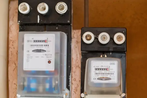 Dwa liczniki energii elektrycznej. Wymiana licznika energii elektrycznej następuje co ile lat? Zwykle co 10-15 lat, zależnie od typu i przepisów.